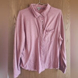 Falls Creek Women's Button-Down Shirt - Mauve